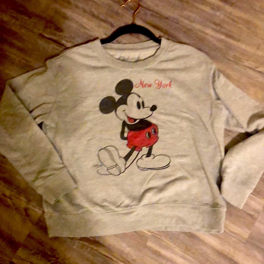 Madewell Mickey Mouse New York sweatshirt